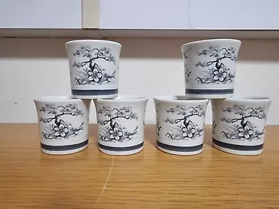 Buy Royal Doulton Lambethware Asian Dawn 6 X Egg Cups C1978 Great Condition • 11.99£