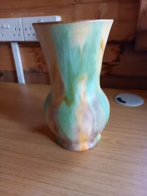 Buy Vintage Babbacombe Torquay Pottery Colour Splash Large Vase 1960s - 9  Tall • 35£