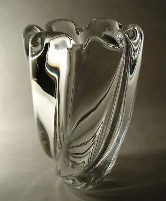 Buy Orrefors Edvin Ohrstrom Design Waterfall 2444/41 Mid Century Art Glass Vase Sign • 138.02£