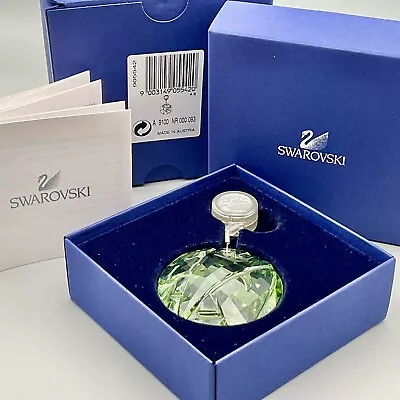 Buy 💙 A Gorgeous ‘swarovski’ Crystal Cut Glass Green/bamboo Window Sun Catcher New! • 35£