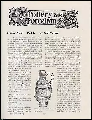 Buy Crouch Ware, Pottery & Porcelain (part 1). An Original Article From The Connoiss • 13.99£