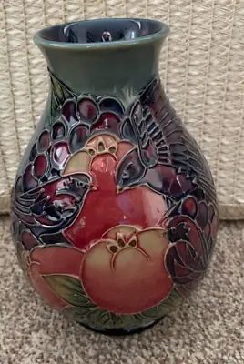 Buy William Moorcroft Vase The Pomegranate And Bird - Large • 160£