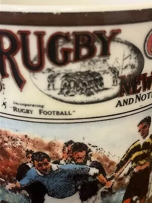 Buy Dunoon Rugby Mug Fine Bone China VGC • 16£