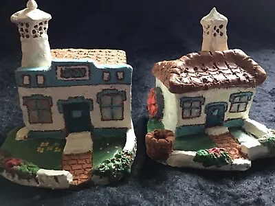 Buy Handmade Miniature Decorative Ceramic Pottery Algarve Houses. • 8.50£