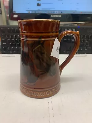 Buy 1970's Lord Nelson Pottery Tankard With Two Horses Heads On The Front  • 8£