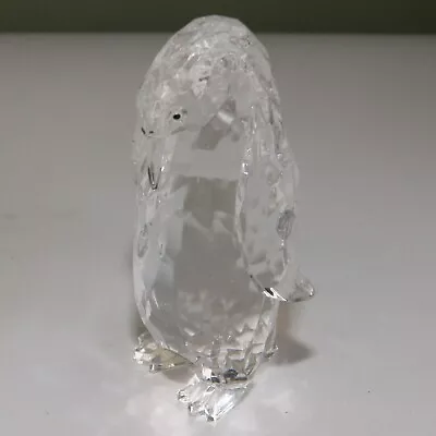 Buy Vintage Penguin Crystal Glass Paperweight / Figure • 14.99£