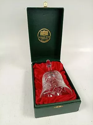 Buy Thomas Webb Crystal Glass Bell With Box British Made Collectable • 9.99£
