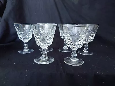 Buy Royal Brierley Hand Blown Crystal - Set Of Six - Bruce - 3 3/8  Sherry Glasses   • 20£