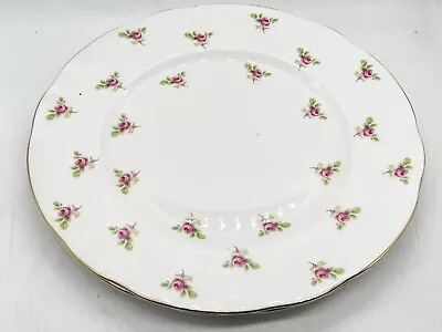 Buy Vintage Duchess Decorative Pink Rose Pair Of Set Of 2 Sandwich Plate Bone China • 19.99£