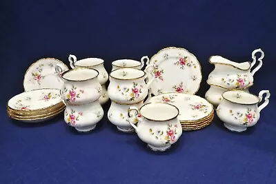 Buy Vintage Royal Albert Bone China Tenderness Tea Set 21 Pcs • 160£