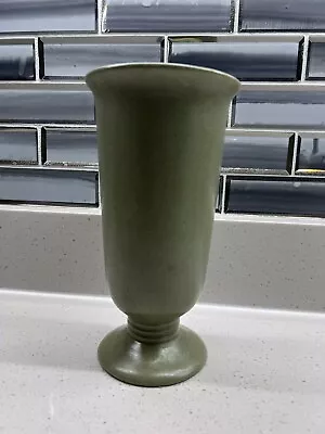 Buy Haeger Pottery, Matte Speckled Green Vase, 9 In. Tall • 19.18£