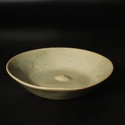 Buy Korean Antique Celadon Flat Tea Bowl Plate Goryeo Dynasty Period Ceramic KRS137 • 146.82£