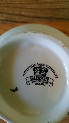 Buy Gibson Sugar Bowl Staffordshire Gold Bells Cupid Taunton Vale  • 4£