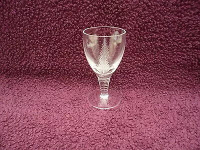 Buy Vintage Stuart Crystal Woodchester Pattern Sherry Glass, Excellent Condition. • 9.99£