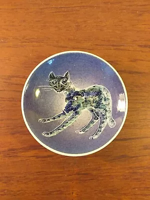 Buy Vintage Alum Bay Ceramics Isle Of Wight Cat Design Glazed Dish, 12.5CMS DIAMETER • 16.50£