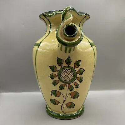 Buy Cortona Italy Il Cocciaio Pottery Wine Carafe Vase  • 37.92£