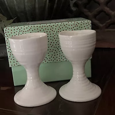 Buy 2x Sophie Conran Portmeirion Egg Cups White Boxed • 5£