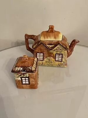 Buy Price Kensington Cottage Ware Set Of Tea Pot And Sugar Made In England • 27.77£