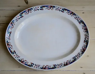 Buy VERY RARE ALFRED MEAKIN C1907-14  LARGE 18” PLATTER PATTERN NO. MEA296  • 12.99£