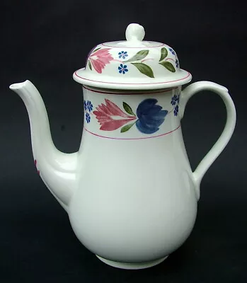 Buy Adams Circa 1980's Old Colonial Pattern 2.25pint Coffee Pot And Lid 24.5cm High • 15£