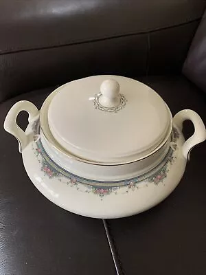 Buy Royal Doulton Albany Pattern Large Round Covered Vegetable Dish. Excellent Cond • 26.99£