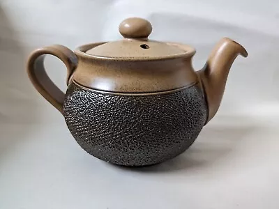 Buy DENBY COTSWOLD England Brown Textured Teapot Vintage Mid-Century • 15.99£