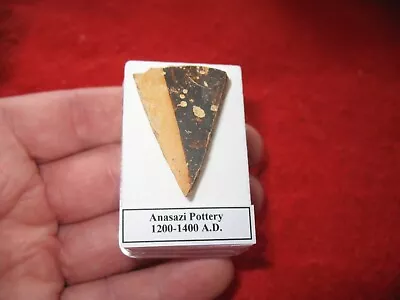 Buy Anasazi The Lost Tribe Indian Pottery Shard 1000 Yrs Old Display Case #10 • 10£