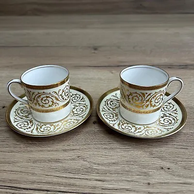 Buy Shelley Bone China Coffee Cans & Saucers X 2 • 20£