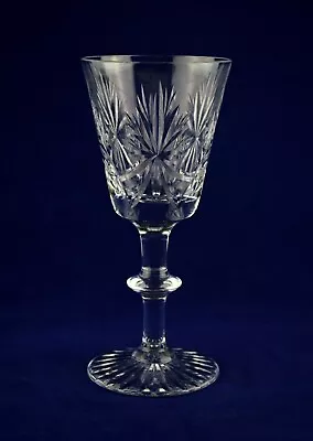 Buy Edinburgh Crystal  STAR OF EDINBURGH  Hock Wine Glass - 16cms (6-1/4 ) Tall • 24.50£