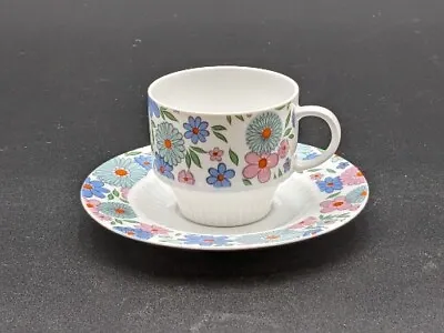 Buy AK Kaiser Demitasse Cup And Saucer Mid Century Flower Power • 19.17£