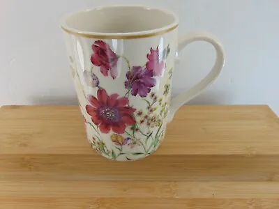 Buy KENT POTTERY 10oz Coffee Mug Colorful Flowers Cottage Garden Floral MINT & RARE! • 9£