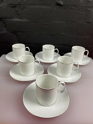 Buy 6 X Thomas Rosenthal Group Germany ROK Cups And Saucers 2 Sets Available • 29.99£