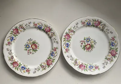 Buy Pair Vintage Royal Stafford  China 'Rochester' Side Plates 21 Cm  8.25  Inc • 7£