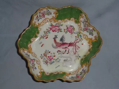 Buy Antique MINTONS Porcelain Dish : Cockatrice Pattern • 6.50£