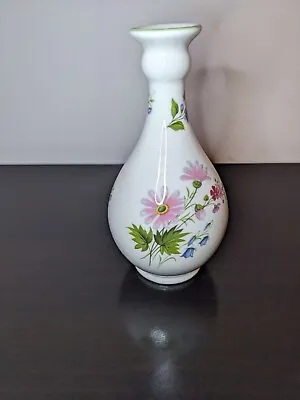Buy 1930 Vintage Floral Wild Flowers Crown Staffordshire Fine Bone China Bud Vase  • 12£