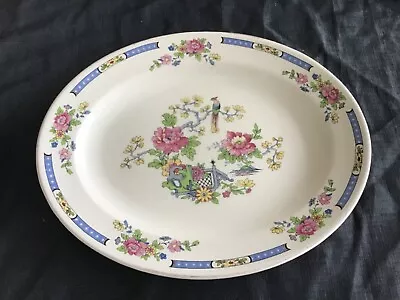 Buy Vintage Lord Nelson Ware Elijah Cotton Oval Serving Plate. Goods Condition  • 1.99£