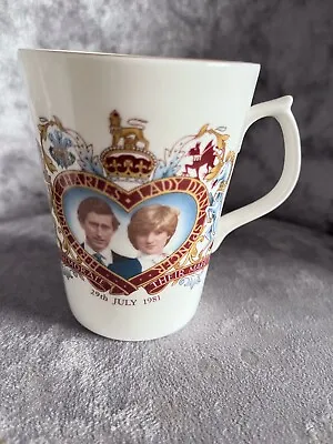 Buy Jason Works Nanrich Pottery Charles & Diana Commemorative Wedding Mug 1981 China • 3.99£