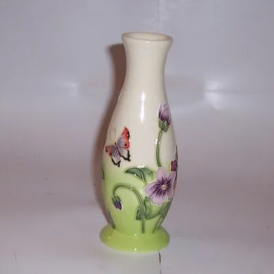 Buy Old Tupton Ware Primrose & Butterfly Design Vase 6  TW7981 • 18.99£