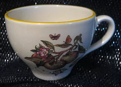 Buy Pretty Prinknash Pottery Cup With Apple Blossom Design Approx 2.75 Ins Diameter • 4.99£