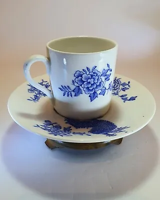 Buy Vintage Royal Stafford Coffee Can / Cup & Saucer  Dragon Blue  Pattern • 5£