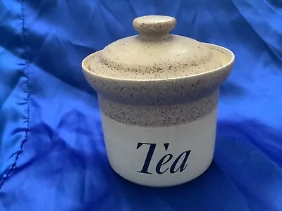Buy Lidded Stoneware Tea Jar. Brailsford Pottery. John Hermansen. • 8£