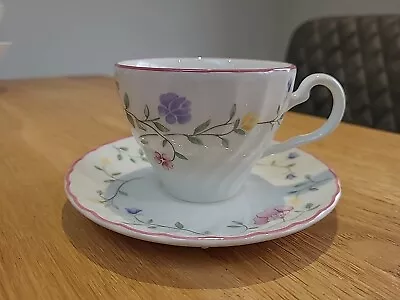 Buy Johnson Brothers Summer Chintz Tea Cup & Saucer • 3.50£