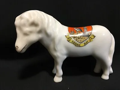 Buy Crested China Model Of A Shetland Pony- HERNE BAY • 40£