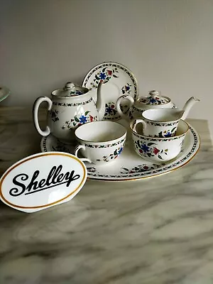 Buy Shelley Teaset For One In Chelsea Bachelor Pattern • 60£