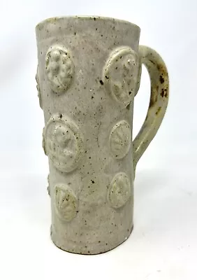 Buy Ernest Michael Dinkel - Stoneware Studio Pottery Tankard Handbuilt  - Signed • 49.99£