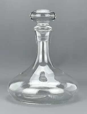 Buy Vintage STYLISH Handmade Glass SHIPS DECANTER CARAFE - 24cm X 19.5cm - 1106gram • 24.97£