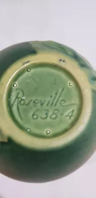 Buy Roseville Pottery (American) Apple Blossom Jardinière, #638-4 (4  Tall) • 77.11£