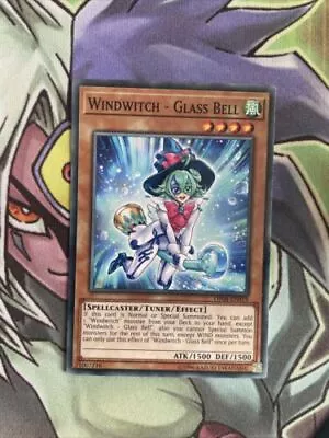 Buy OP08-EN019 Windwitch - Glass Bell Common Unlimited Edition NM Yugioh Card • 2.40£