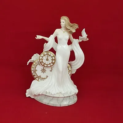Buy Royal Worcester Figurine Millennia Celebrating The Year 2000 - RW 5291  • 205£