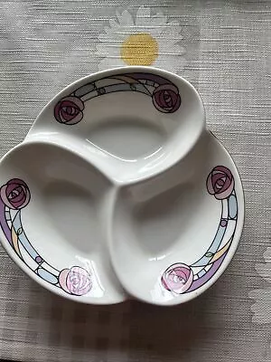 Buy Pretty Aynsley Rennie Mackintosh Art Nouveau Bone China Divided Trinket Dish • 10£